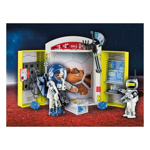 Playset Space Mission to Mars Chest Playmobil 70307 (60 pcs)