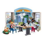 Playset City Life Veterinary Clinic Box Playmobil 70309 (59 pcs)