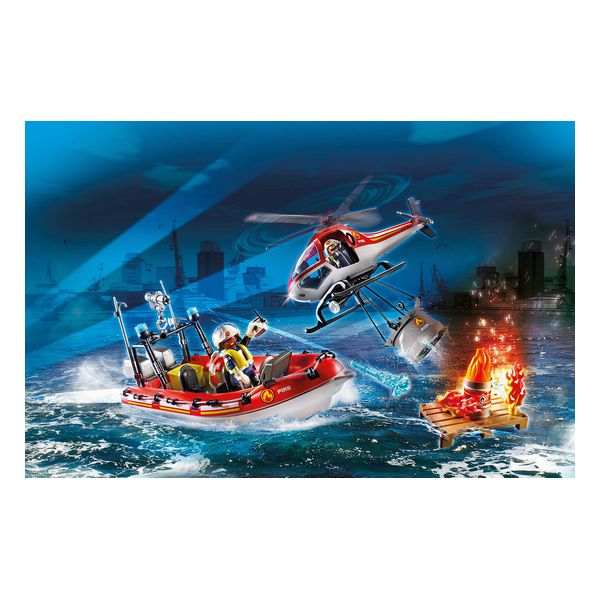 Playset City Action Rescue Mission Playmobil 70335 (100 pcs)