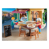 Playset City Life Pizza Restaurant Playmobil 70336 (197 pcs)