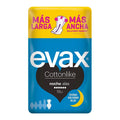 Night Sanitary Pads with Wings Evax (18 uds)