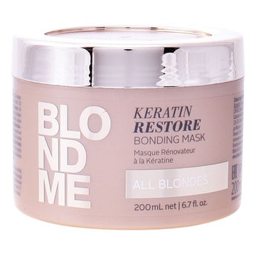 Keratine Mask Blondme Schwarzkopf (200 ml)