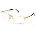 Men'Spectacle frame Porsche P8256-B Golden (ø 55 mm)