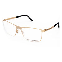 Men'Spectacle frame Porsche P8256-B Golden (ø 55 mm)