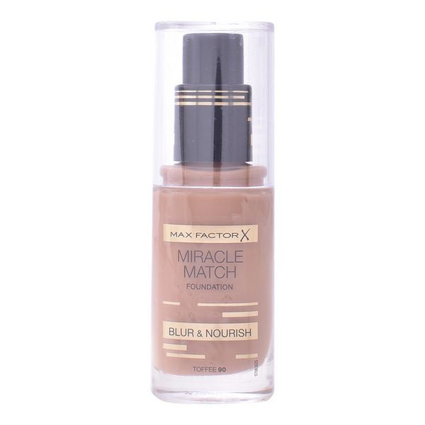 Fluid Foundation Make-up Miracle Match Blur & Nourish Max Factor