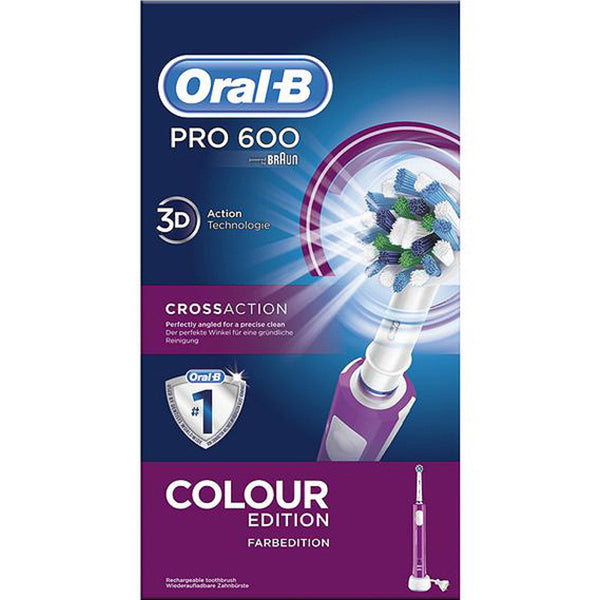 Electric Toothbrush Oral-B 600 Pro Purple