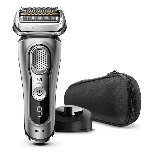 Rechargeable Electric Shaver Braun 9345S LED 3.7 V Grey Black