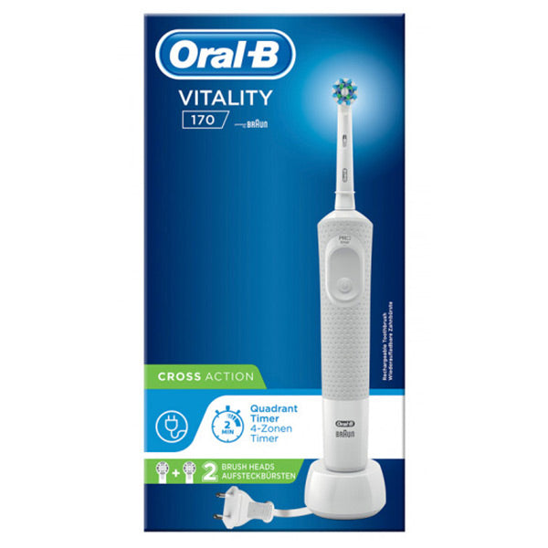 Electric Toothbrush Oral-B Vitality 170 Cross Action White