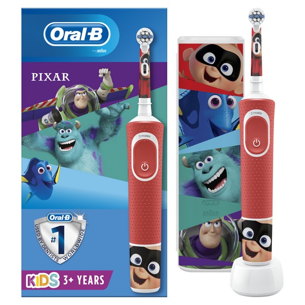 Electric Toothbrush Oral-B Pack Pixar Case