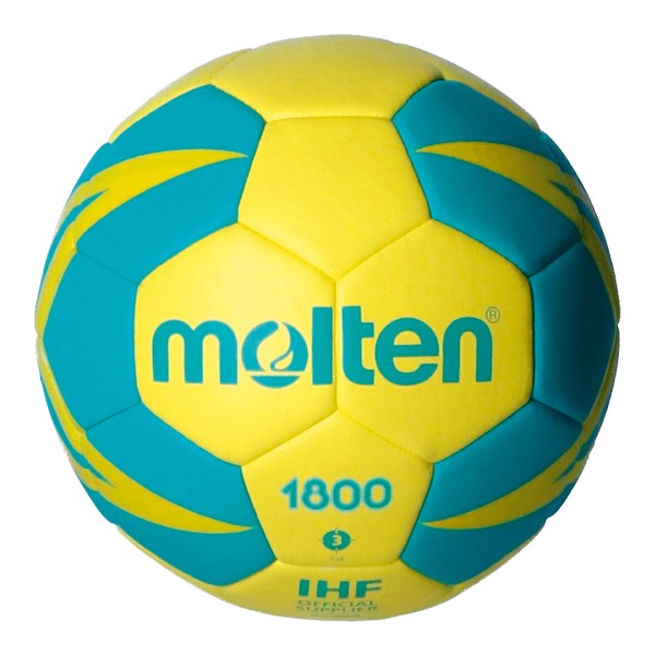 Ball for Handball Molten H3X1800-YG Leatherette (Size 3)