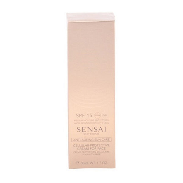 Facial Sun Cream Sensai Cellular Protective Kanebo Spf 15 (50 ml)