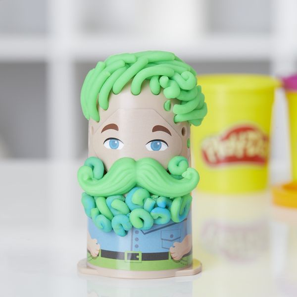 Play-Doh Fuzzy Pumper Barber Shop Hasbro