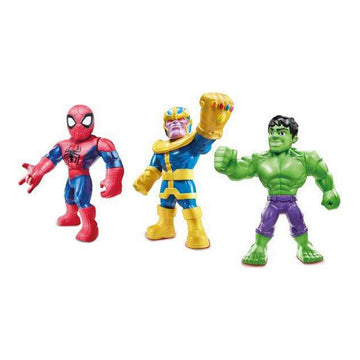 Figures Avengers Sha Mega Mighties Hasbro (3 uds)