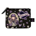 Purse Gorjuss Sea Nixie Purple Navy Blue