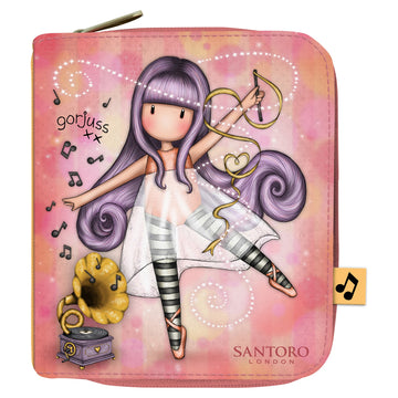 Purse Gorjuss Little Dancer Salmon