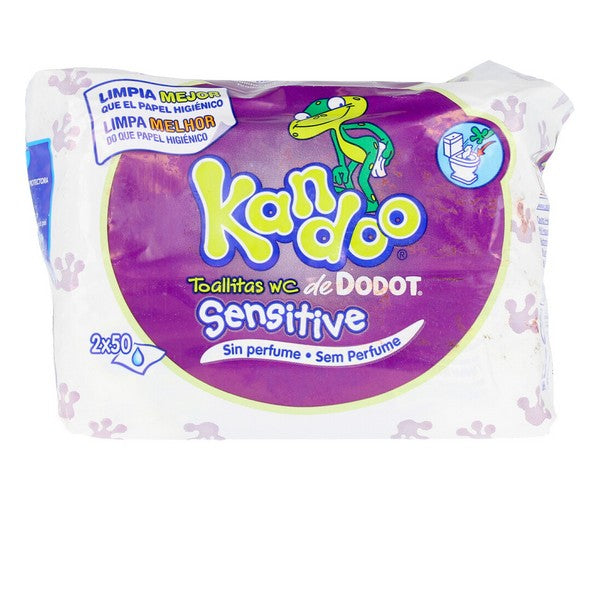 Moist Wipes Kandoo Dodot (100 uds)