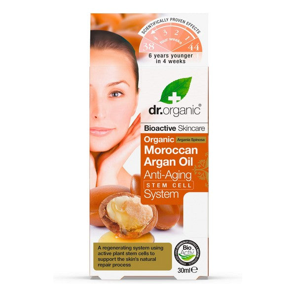 Anti-Ageing Serum Moroccan Argan oil Dr.Organic (30 ml)