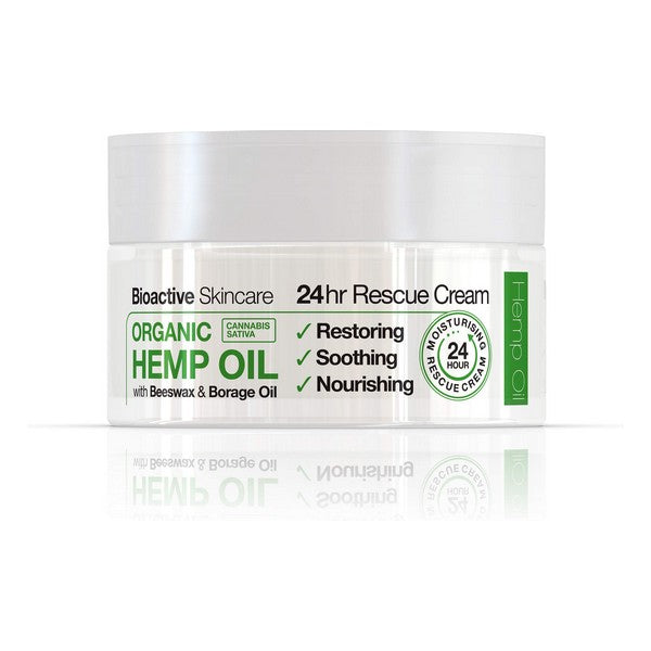 Hydrating Cream Hemp Oil 24hr Rescue Dr.Organic (50 ml)