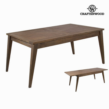 Expandable table Mindi wood (160 x 90 x 80 cm) - Ellegance Collection by Craftenwood