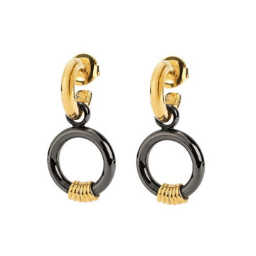 Ladies'Earrings Folli Follie 4E18S008YAY (3,5 cm)