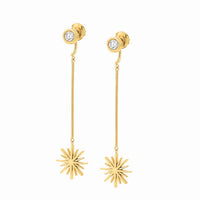 Ladies'Earrings Folli Follie 3E19S128YC (6,6 cm)