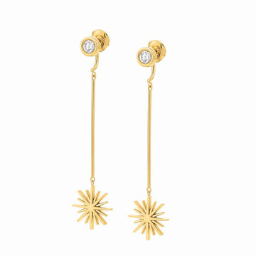 Pendientes Mujer Folli Follie 3E19S128YC (6,6 cm)