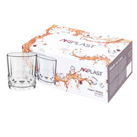 Set of glasses Akiplast Transparent (6 pcs)