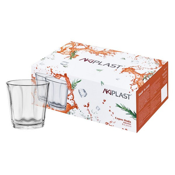 Set of glasses Akiplast Transparent (6 pcs)