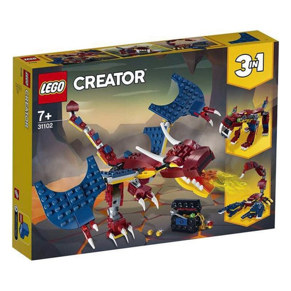 Playset Creator Fire dragon Lego 31102