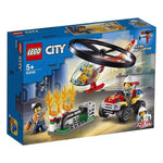 Playset City Fire Response Helicopter Lego 60248