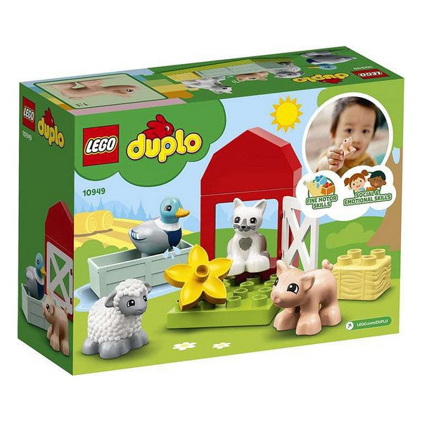 Set de juego Duplo para el cuidado de animales de granja Lego 10949 (11 uds)