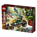 Playset Ninjago Lloyd's Jungle Chopper Bike Lego 71745 (183 pcs)