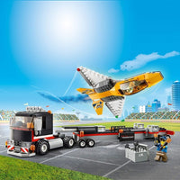 Playset City Airshow Jet Transporter Lego 60289