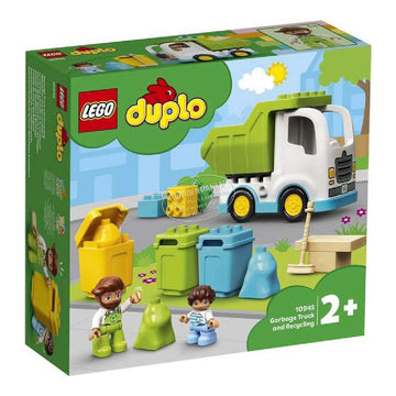 Playset Duplo Garbage Truck and Recycling Lego 10945 (19 pcs)