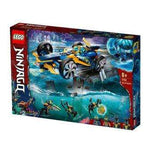 Juego de vehículos Ninjago Ninja Sub Speeder Lego 71752 (356 piezas)