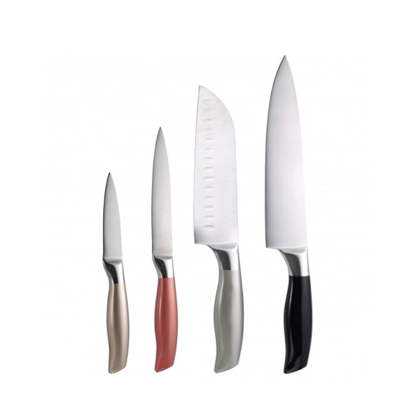 Knife Set Bergner Neon Stainless steel (4 pcs)