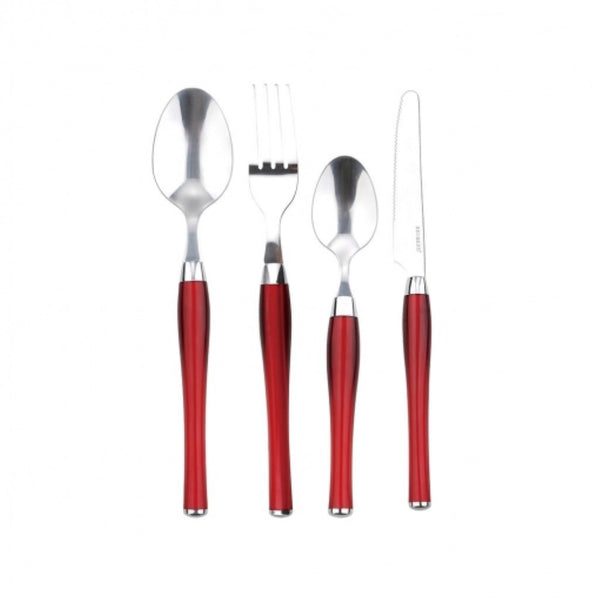 Cutlery Renberg Urban Madrid Red Stainless steel (24 pcs)