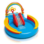 Inflatable Paddling Pool for Children Intex Rainbow 206 l