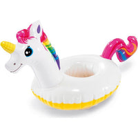 Portavasos flotante Intex 3 piezas Unicornio (41 X 20 cm)