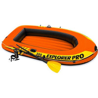 Inflatable Boat Explorer 300 Intex (244 x 117 x 36 cm)