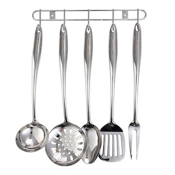 Set of Kitchen Utensils Bergner Deluxe Stainless steel (6 pcs)