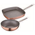 Set of pans San Ignacio Copper Stainless steel Toughened aluminium (2 pcs)