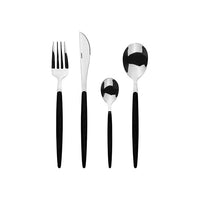 Cutlery Bergner Tokio Black Stainless steel (24 pcs)