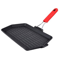 Barbecue Bergner Black Cast Iron (34,3 x 20,4 x 2 cm)