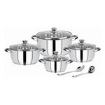 Cookware Renberg Silver Stainless steel Silver (10 pcs)