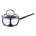 Saucepan with Lid Bergner 1,3 L Stainless steel Silver (16 x 7,5 cm)