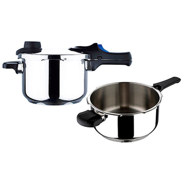 Set of pressure cookers San Ignacio Aragon Stainless steel (3 pcs)