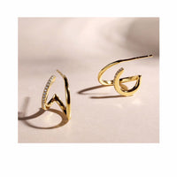 Ladies'Earrings Mockberg MO789 Gold