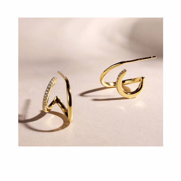 Ladies'Earrings Mockberg MO789 Gold