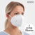 Self-Filtering Mask with 5 Layers KN95 (pack of 50)